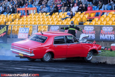 Brasher Nats Burnout Mishaps: Kissing The Wall A Little Too Hard