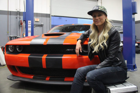 Video: Join NHRA Champ Leah Pritchett And Her Magnaflow Hellcat