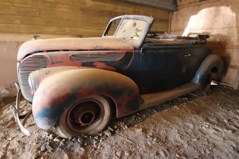 1938 Ford Convertible Is Unearthed - Now What?