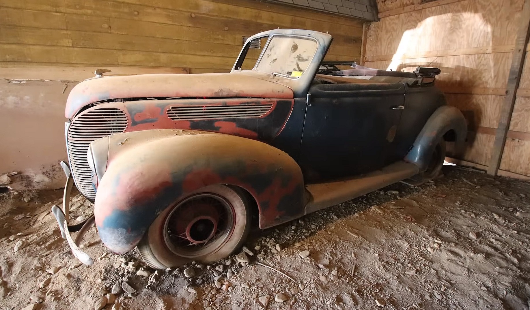 1938 Ford Convertible Is Unearthed – Now What?