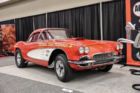 PRI 2023: Butch Szollosy's Awesome C1 Gasser Corvette